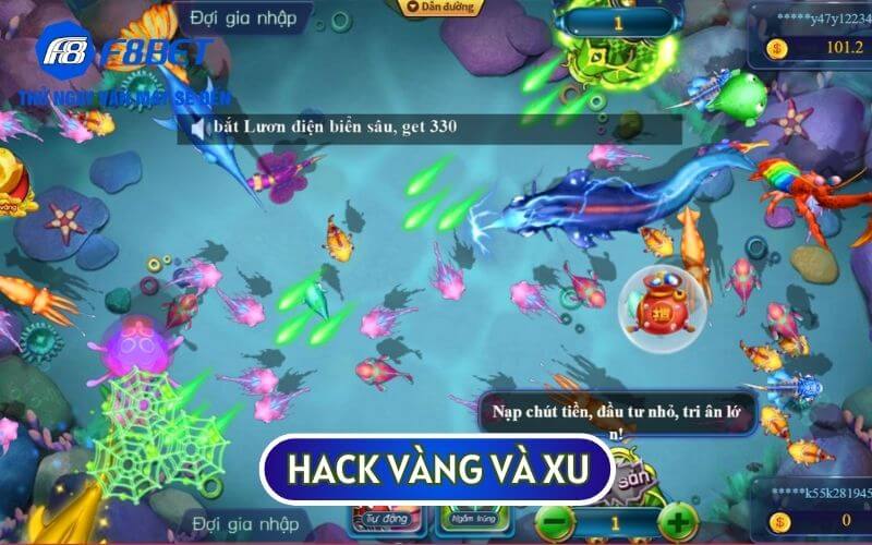 Các công cụ bắn cá hiện nay có thể hack được vàng và xu trong game